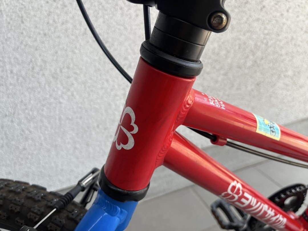 ヨツバサイクル　18インチ　ヒーローレッド