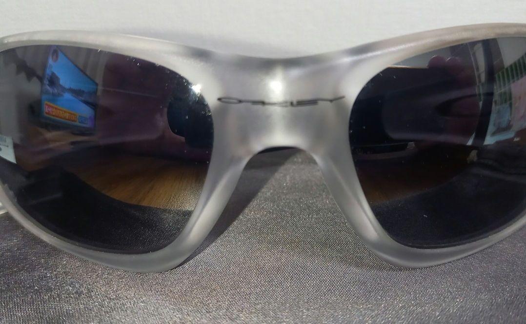 【OAKLEY】オークリー straight jacket クリスタル 中古品