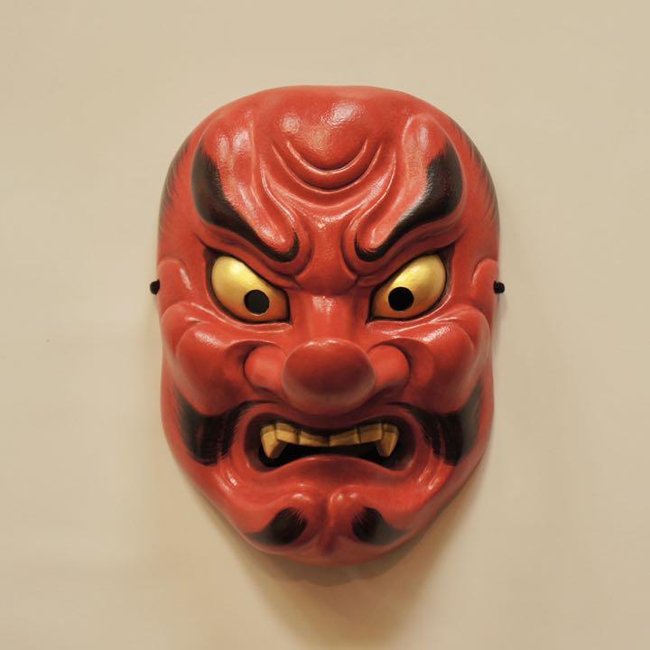 天狗面　樹脂製　Tengu made of resin plastics