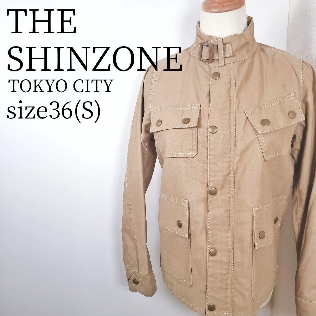 【別倉庫からの配送】
 ミリタリージャケット SHINZONE THE レディース ベージュ アウター ミリタリージャケット