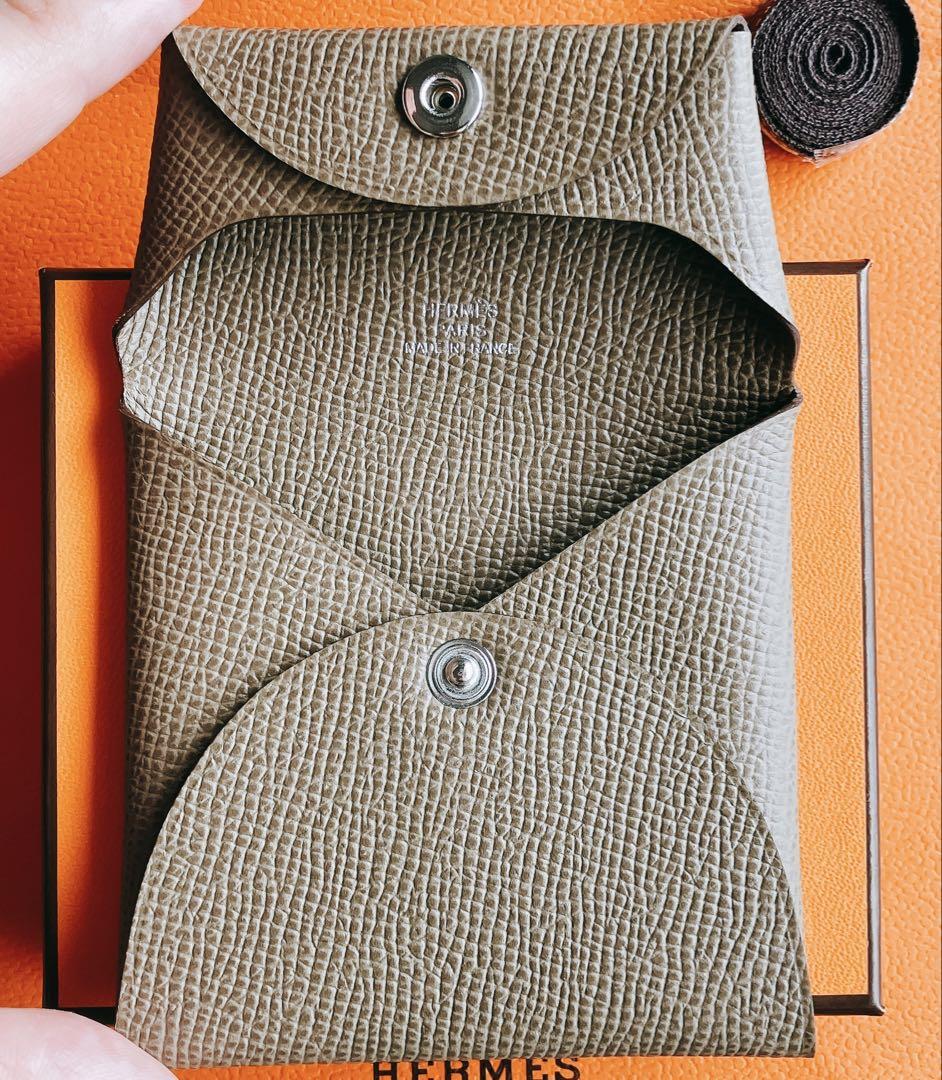 【新品未使用】 HERMES バスティア エトープ コインケースW刻印