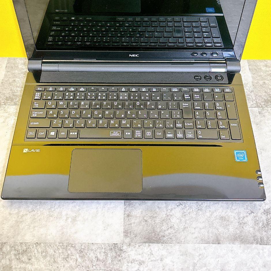 資料作成や動画視聴に❣Win11黒 カメラ付きノートパソコン 大