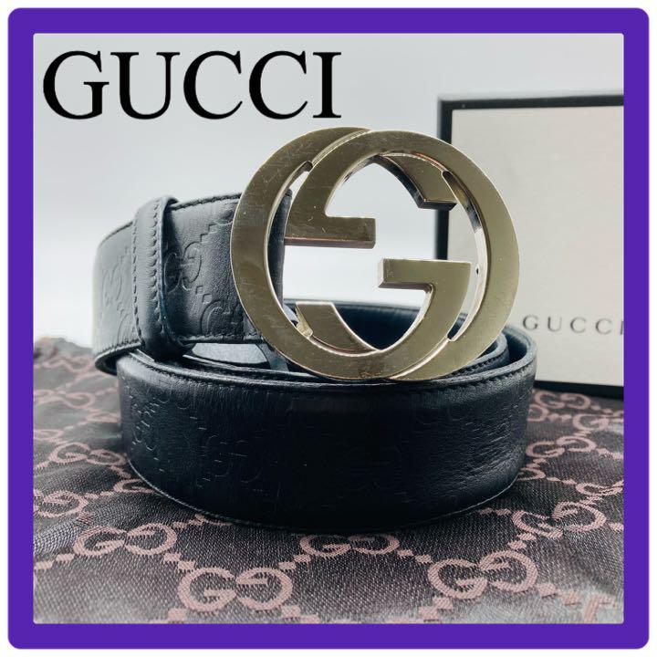 大人気☆正規品保証》GUCCI インターロッキング シマライン 黒 - メルカリ 大人気☆正規品保証》GUCCI インターロッキング シマライン 黒 - メルカリ