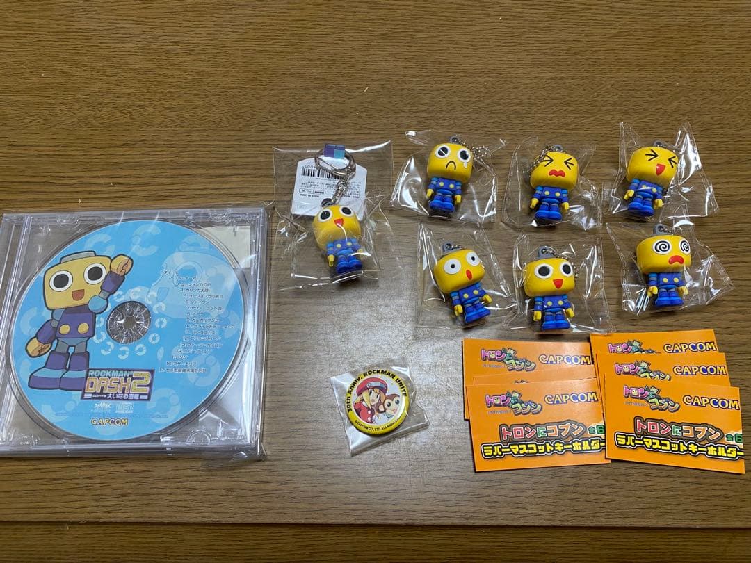 ロックマンDASH トロンにコブンやや傷や汚れあり UP786_INFO