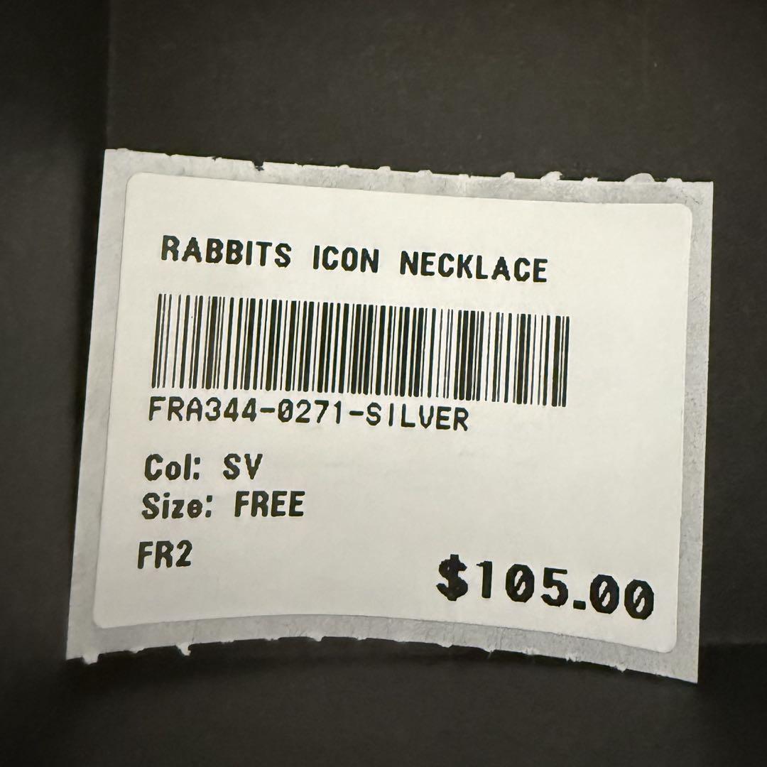 アクセサリー FR2 Rabbits Icon Necklace [FRA344]