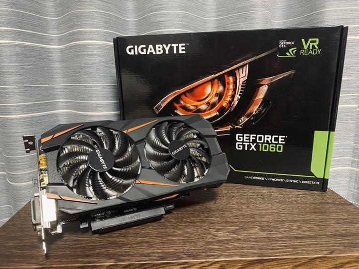 【駿杜さま専用】GIGABYTE GeForce GTX1060 6GB OC