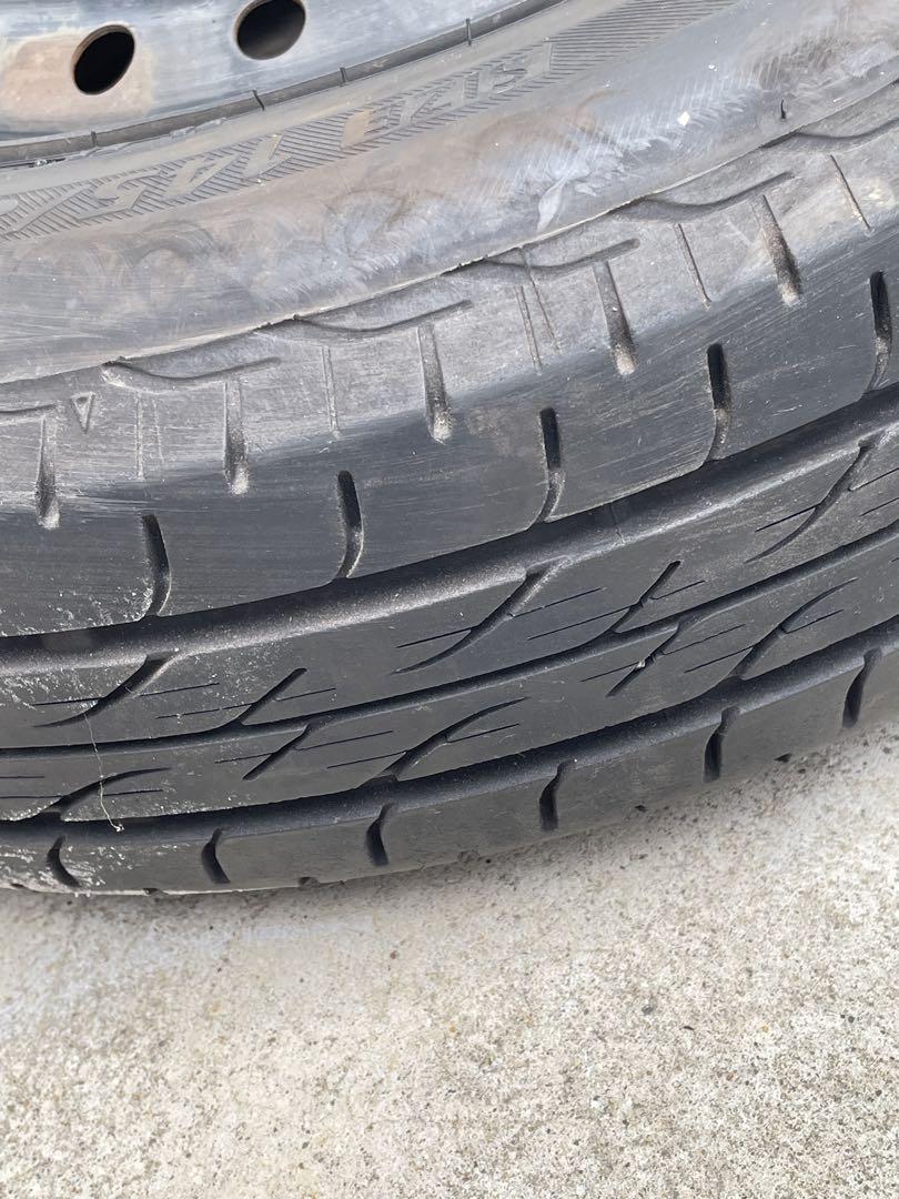 145/80R13 ホイールタイヤ　2個セット　送料込