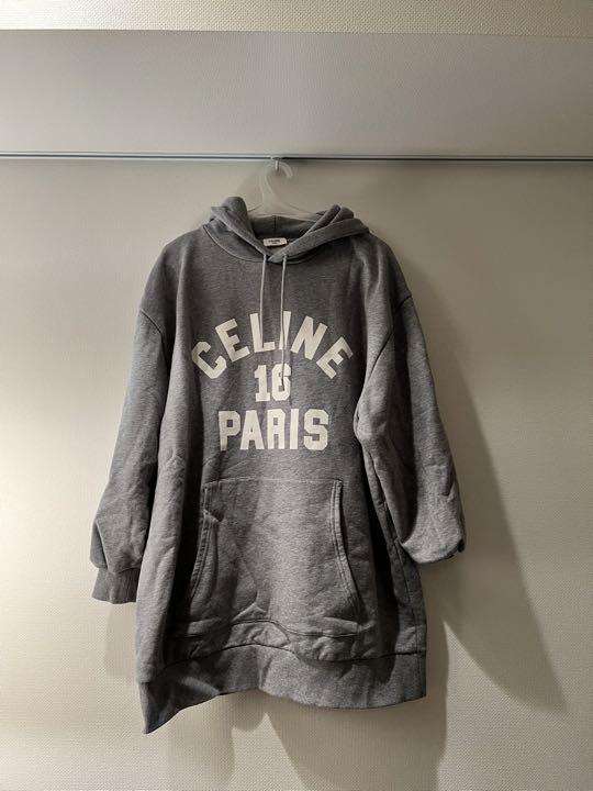 Celine ロゴ　パーカーワンピース