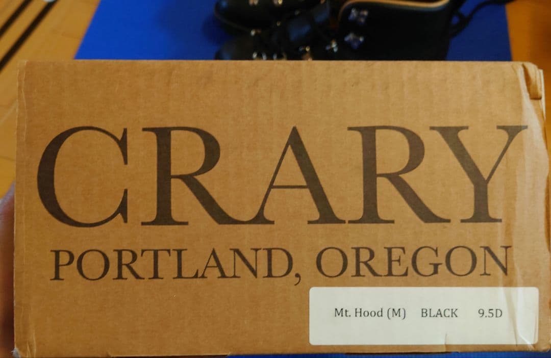 CRARY マウンテンブーツ レザー ハイカットブーツ 黒 9 1/2 D