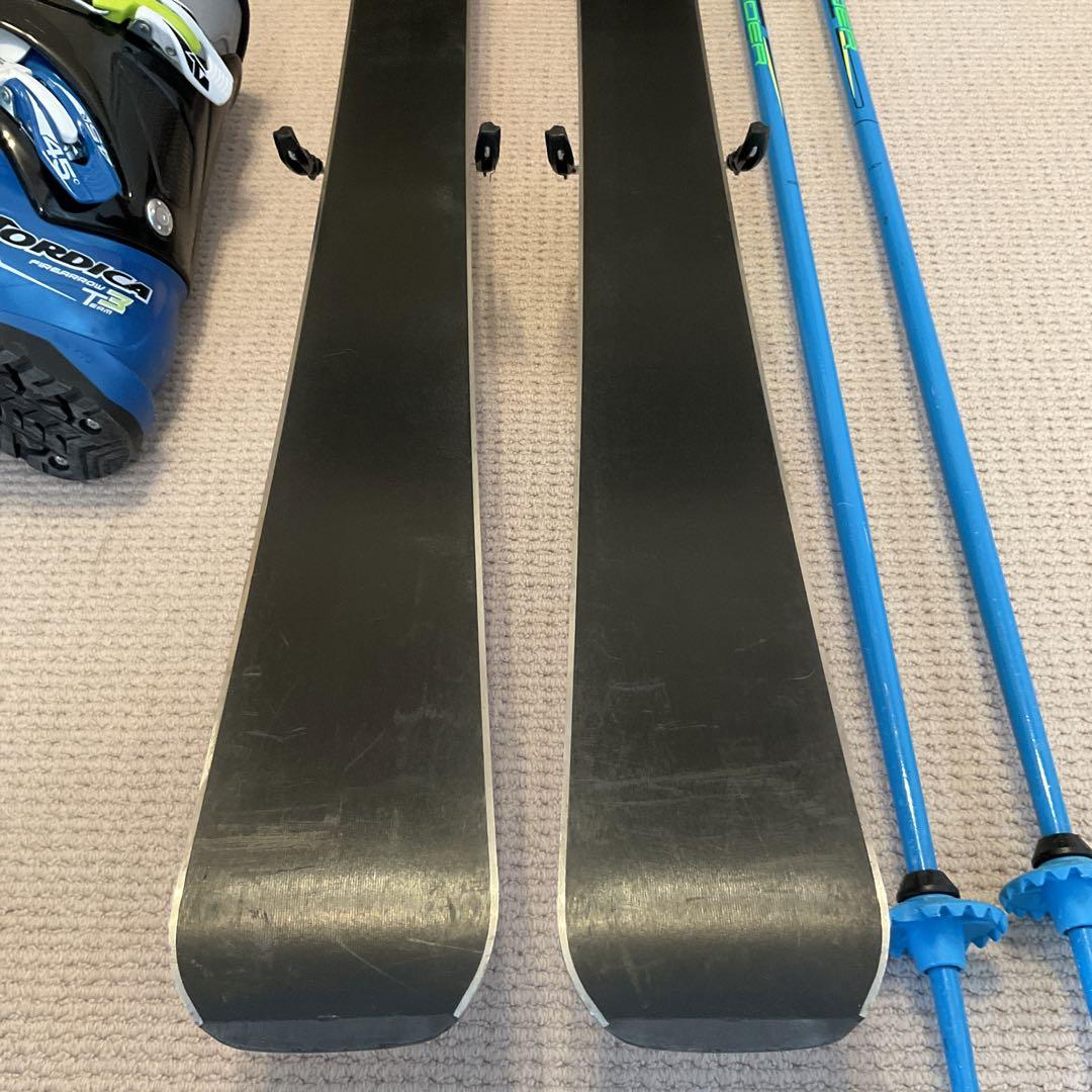 スキー3点セット⭐︎ノルディカ⭐︎ LEKI ジュニア スキー 3点セット NORDICA LEKI