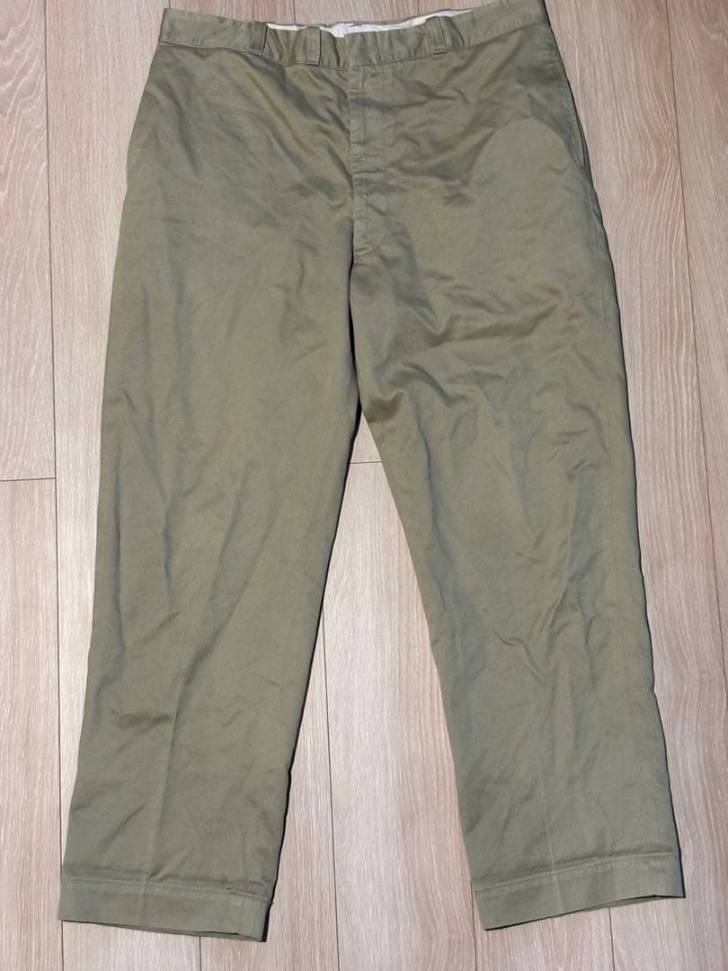 90s Polo RalphLauren チノパン　ベージュ　W40L31