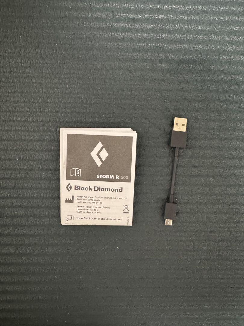 Black Diamond STORM R ヘッドランプ 500ルーメン