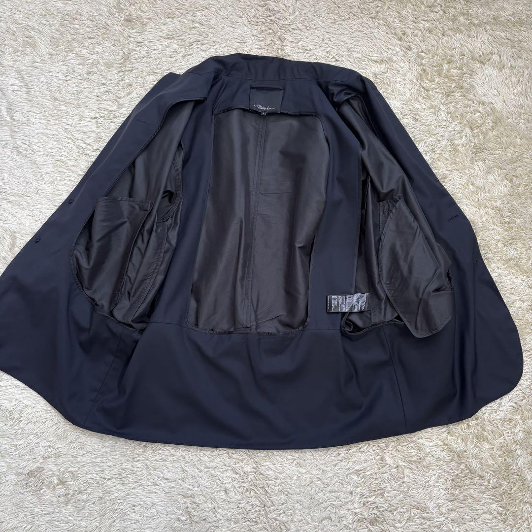 3.1 Phillip Lim ブラック ドッキングMA-1 ジャケット シルク