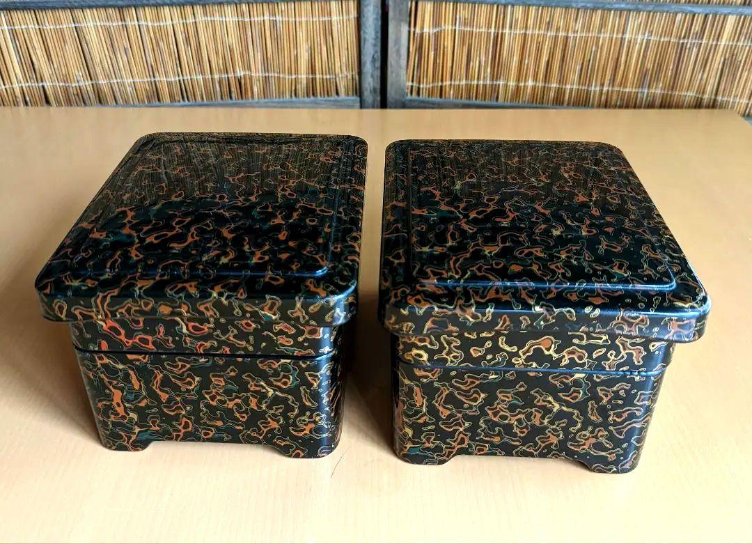 鰻重箱 二段重ね 2個組