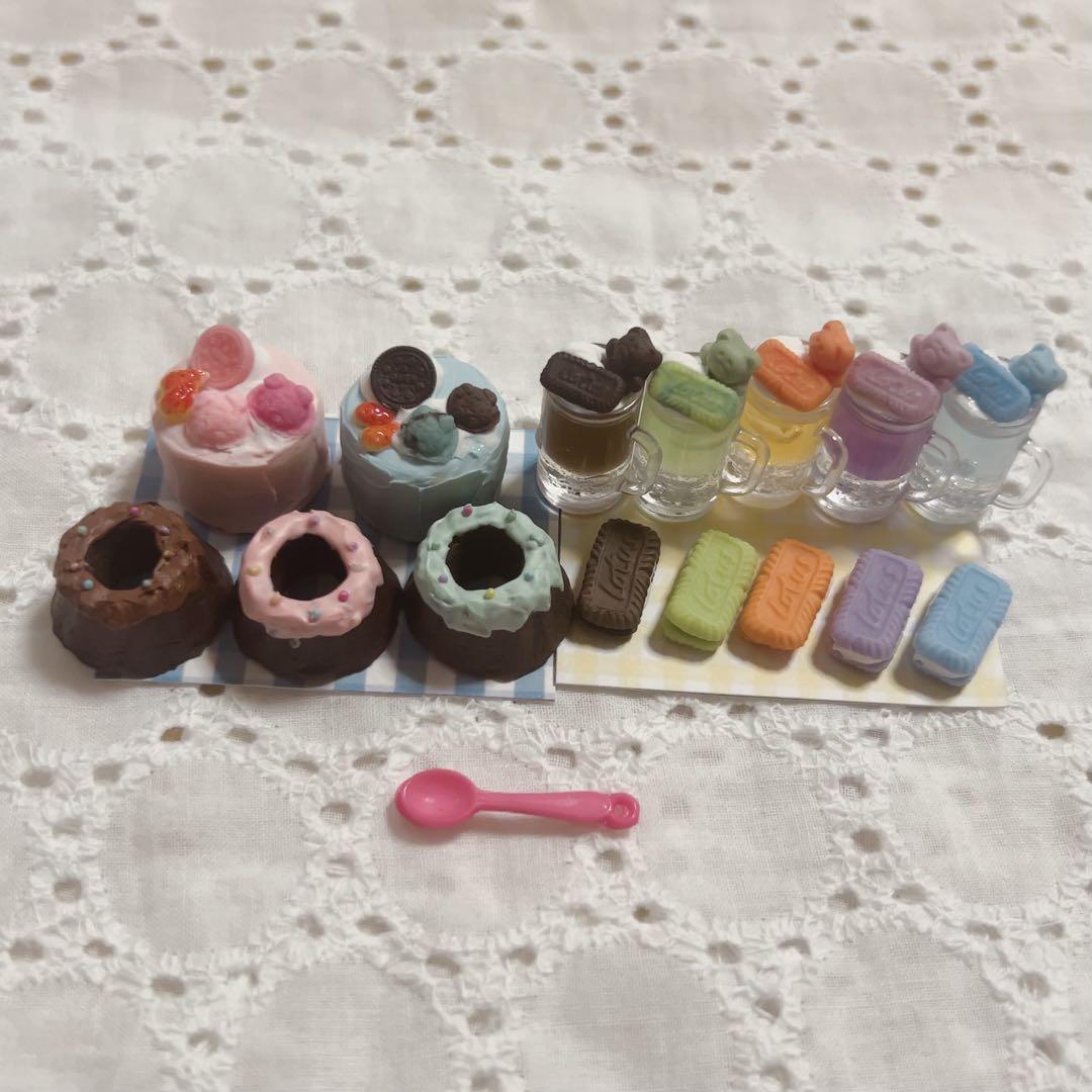 ♡ミニチュアカラフルスイーツセットミニチュア