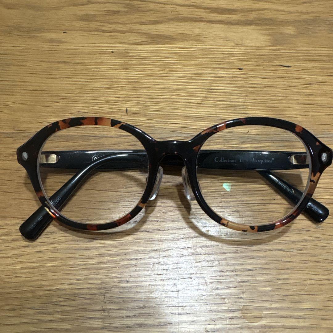 Dior トータスシェル ラウンドメガネ