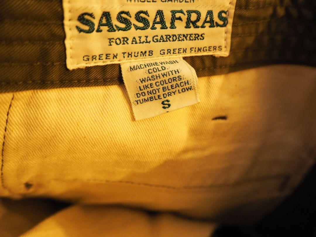 【ヴィンテージ】SASSAFRAS オリーブ チノパン