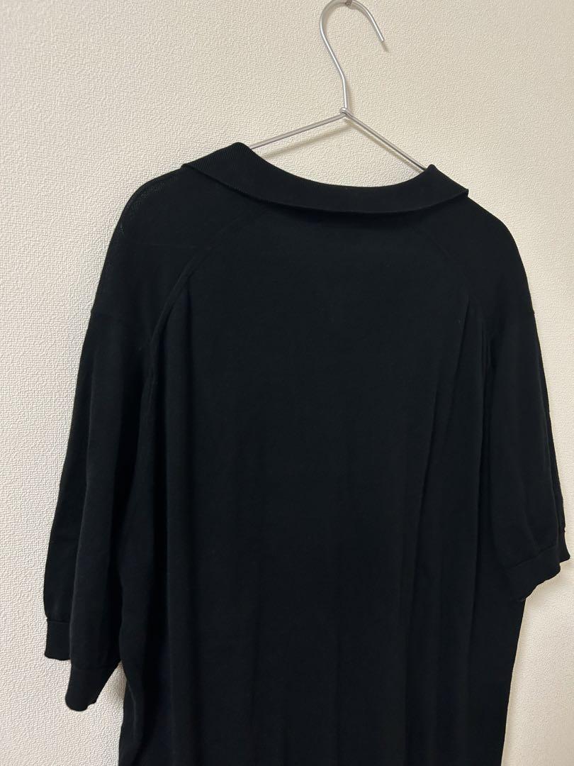 JOHN SMEDLEY 半袖 スキッパーニットポロシャツ メンズ