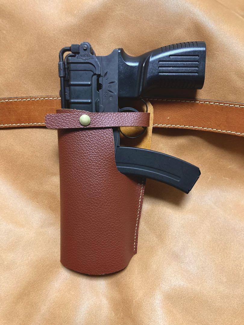 Vz61 スコーピオン用左利きレザーホルスター No.729