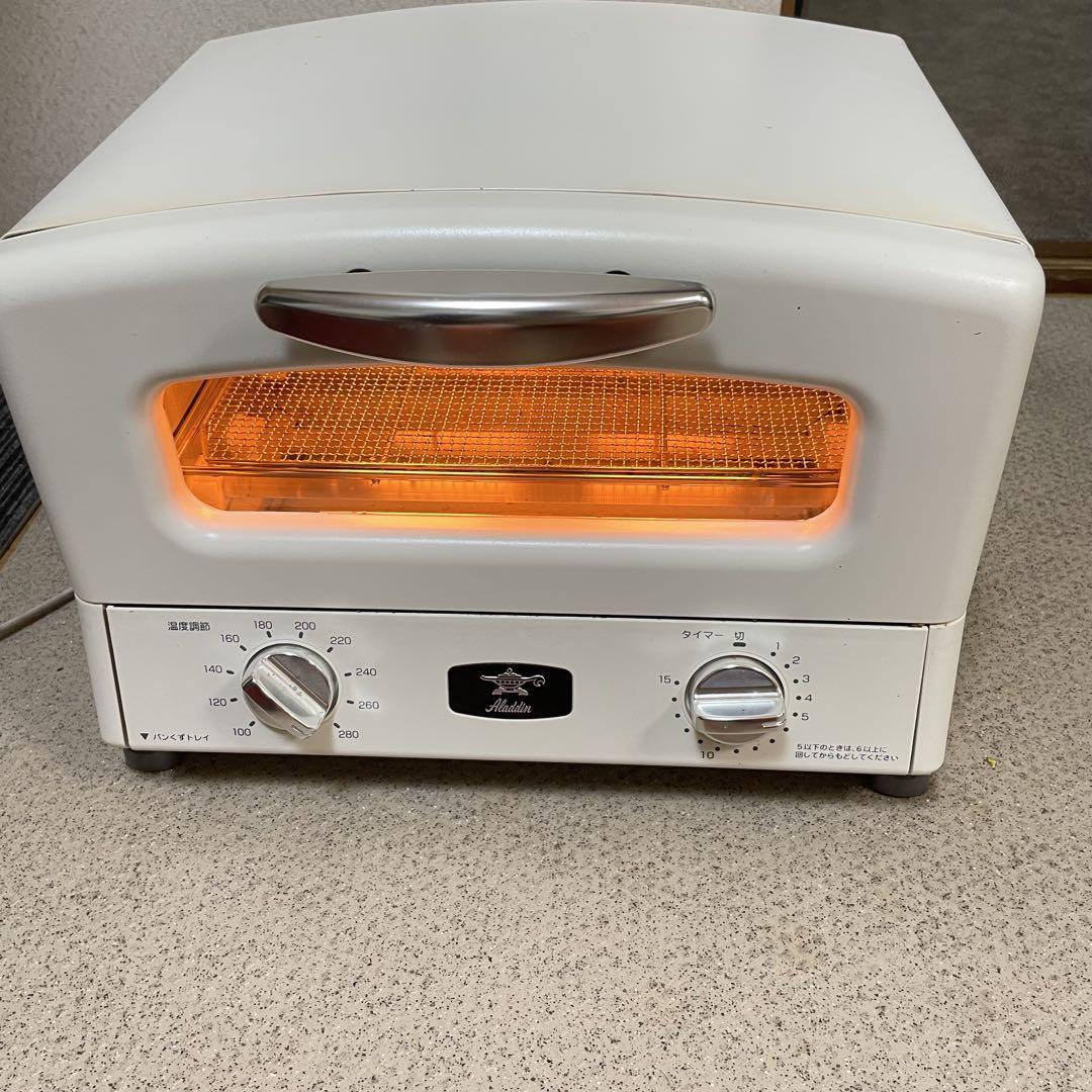 電子レンジ・オーブン ALADDIN AGT-G13A(W) WHITE