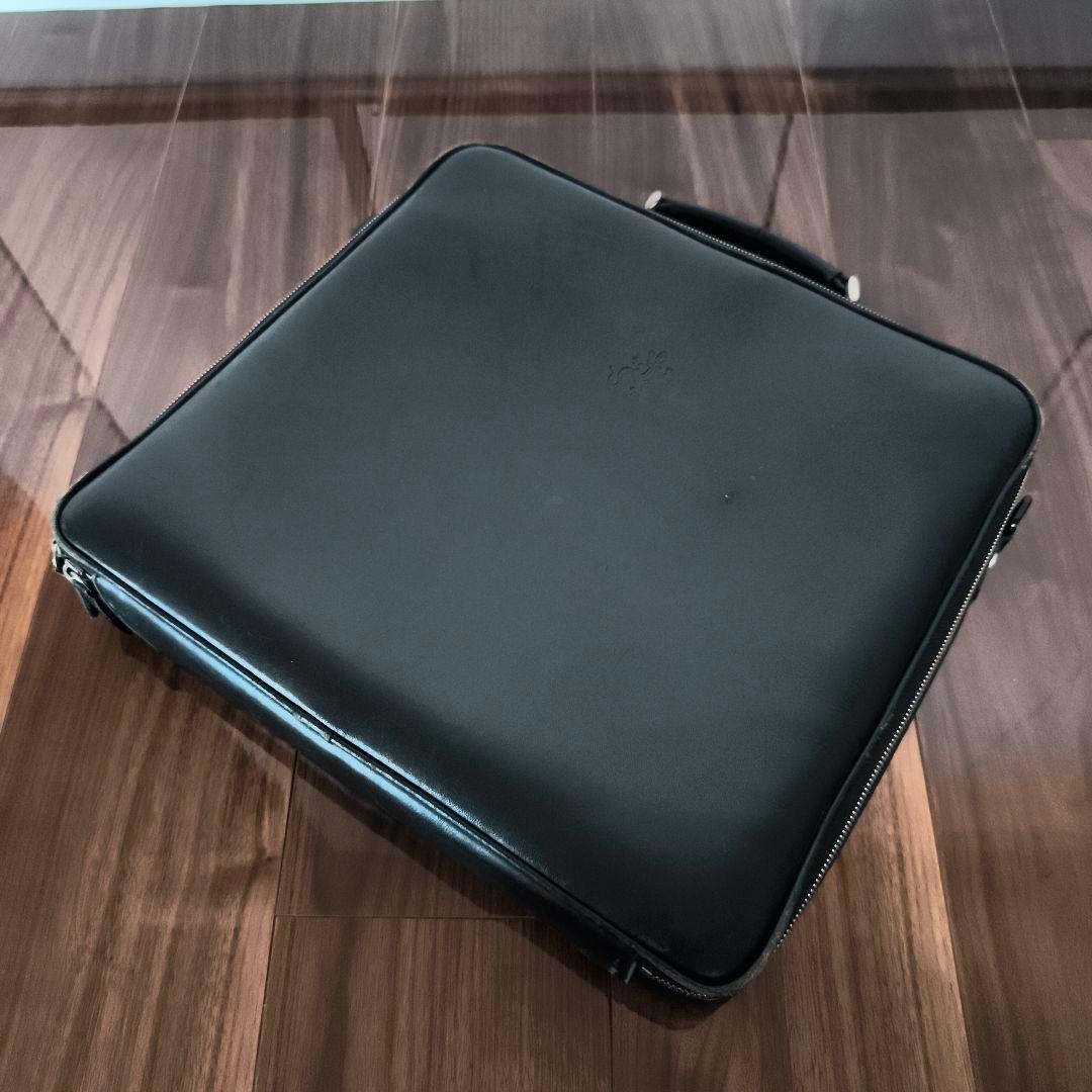 agns b. VOYAGE レザー 2WAY ブリーフケース サザビーagnes b. VOYAGE