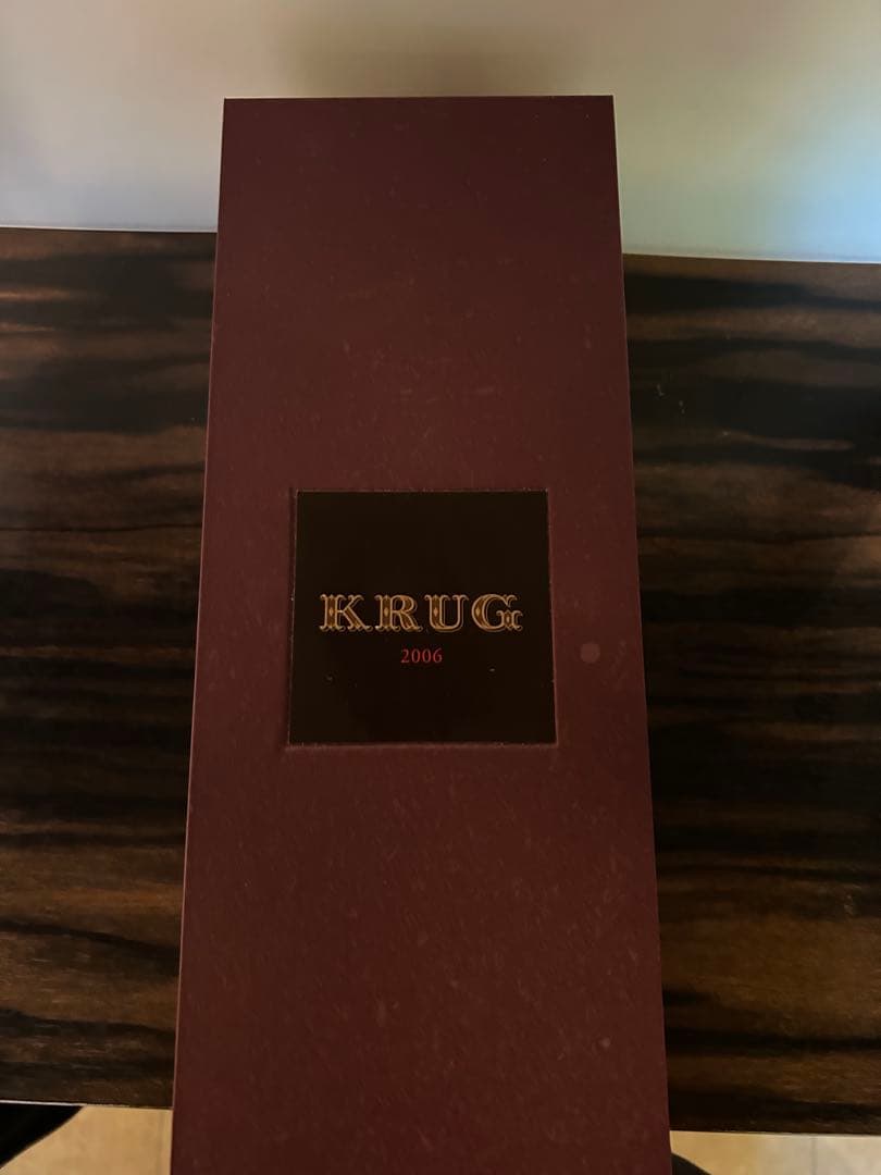 一本限定 正規品KRUG シャンパン 2006年 一本限定 正規品KRUG シャンパン 2006年