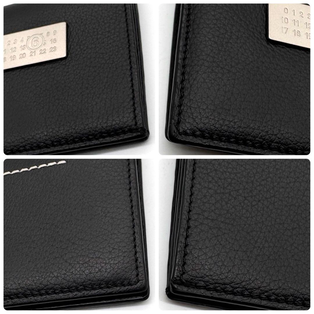 新品同様✨MM6 エムエムシックス メゾンマルジェラ 二つ折り財布 付属品完備 新品同様✨MM6 エムエムシックス メゾンマルジェラ 二つ折り財布 付属品完備