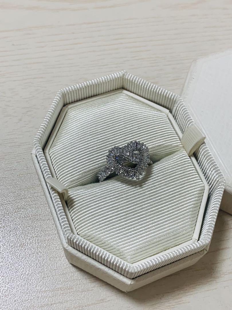 スワロフスキー Swarovski Matrix リング ミックスカット 55号