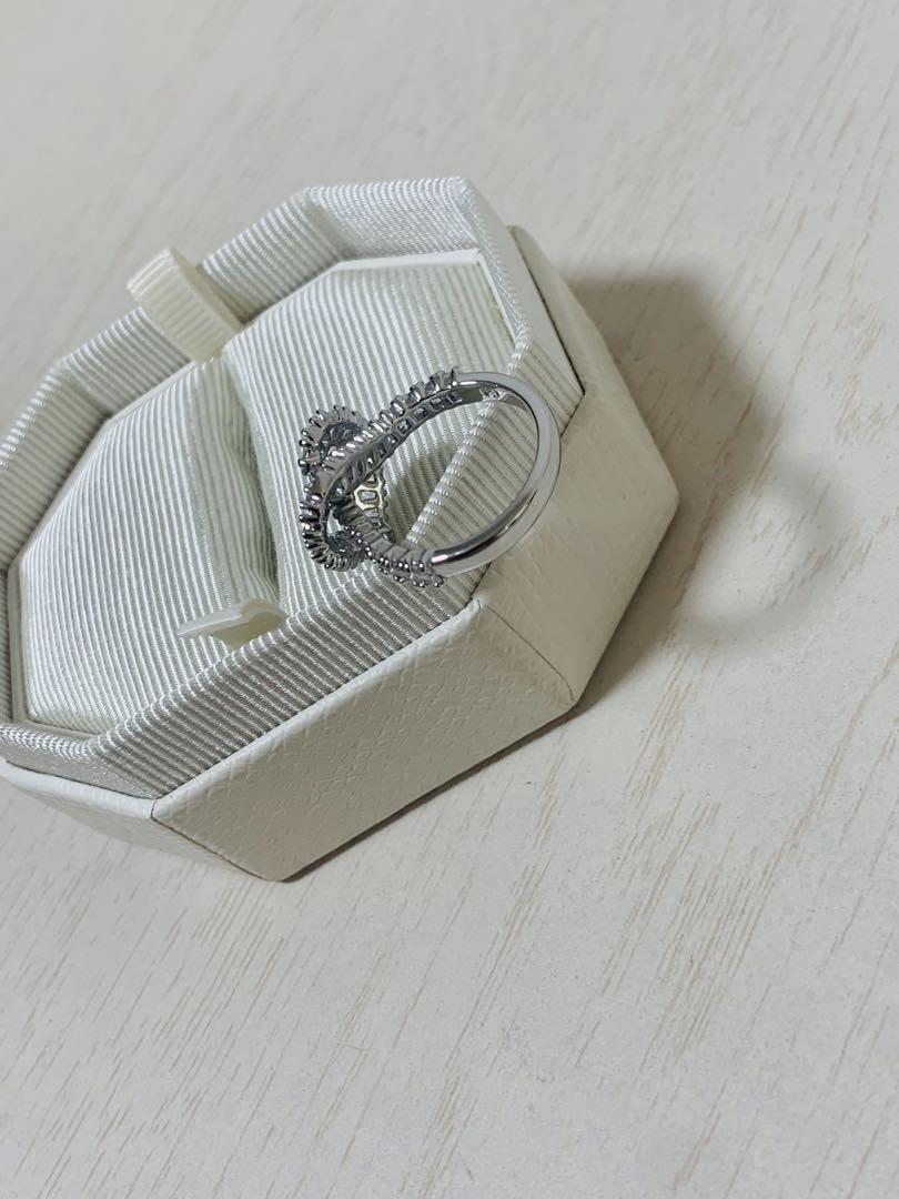 スワロフスキー Swarovski Matrix リング ミックスカット 55号