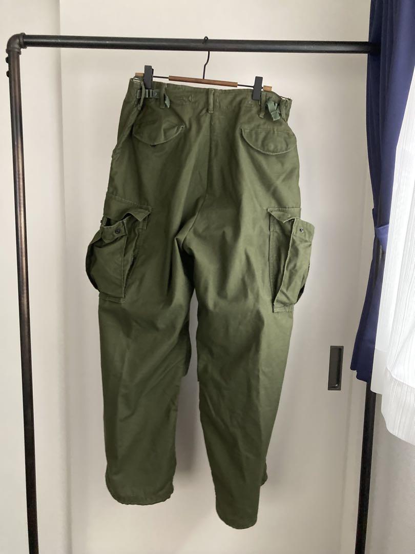 【実物 美品USED】70s M-65カーゴパンツ　USミリタリーM-R