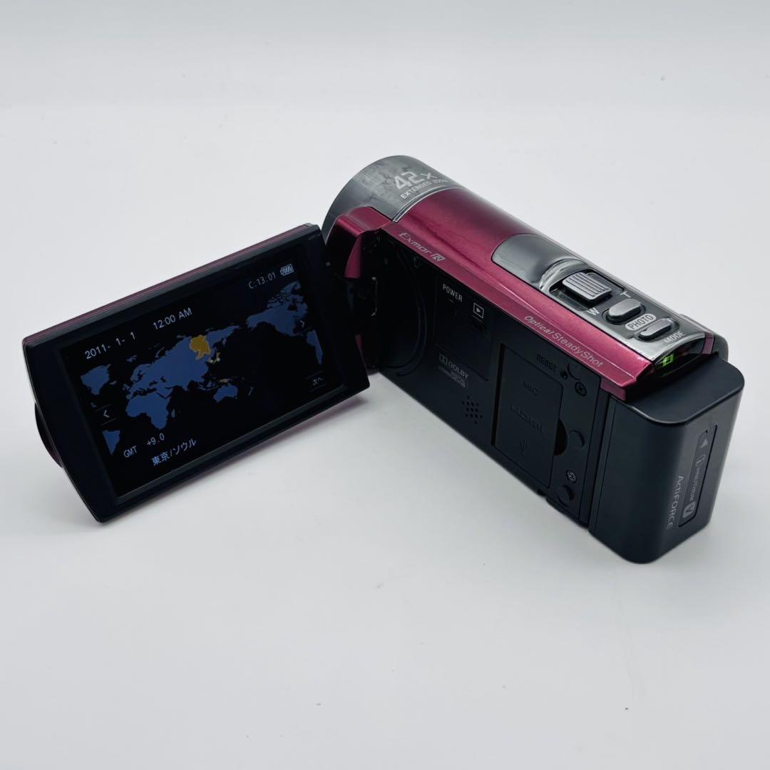 本物 動作確認済み】SONY HANDYCAM HDR-CX180 バッテリーなし - メルカリ ビデオカメラ