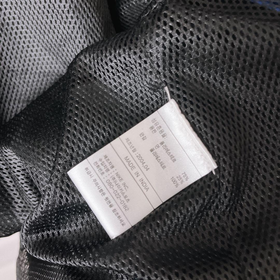 NIKE ナイキ　インテル　サッカー　ウーブンジャケット　2XL メンズ　古着 NIKE ナイキ インテル サッカー ウーブンジャケット 2XL メンズ