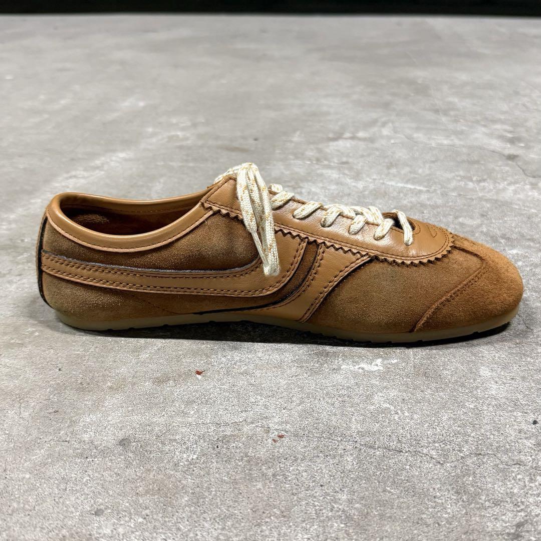 DRIES VAN NOTEN SUEDE SNEAKERS TAN 41