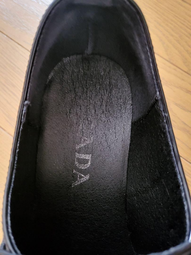 PRADAプラダローファー 革靴  24cm ブラック おしゃれ レディース