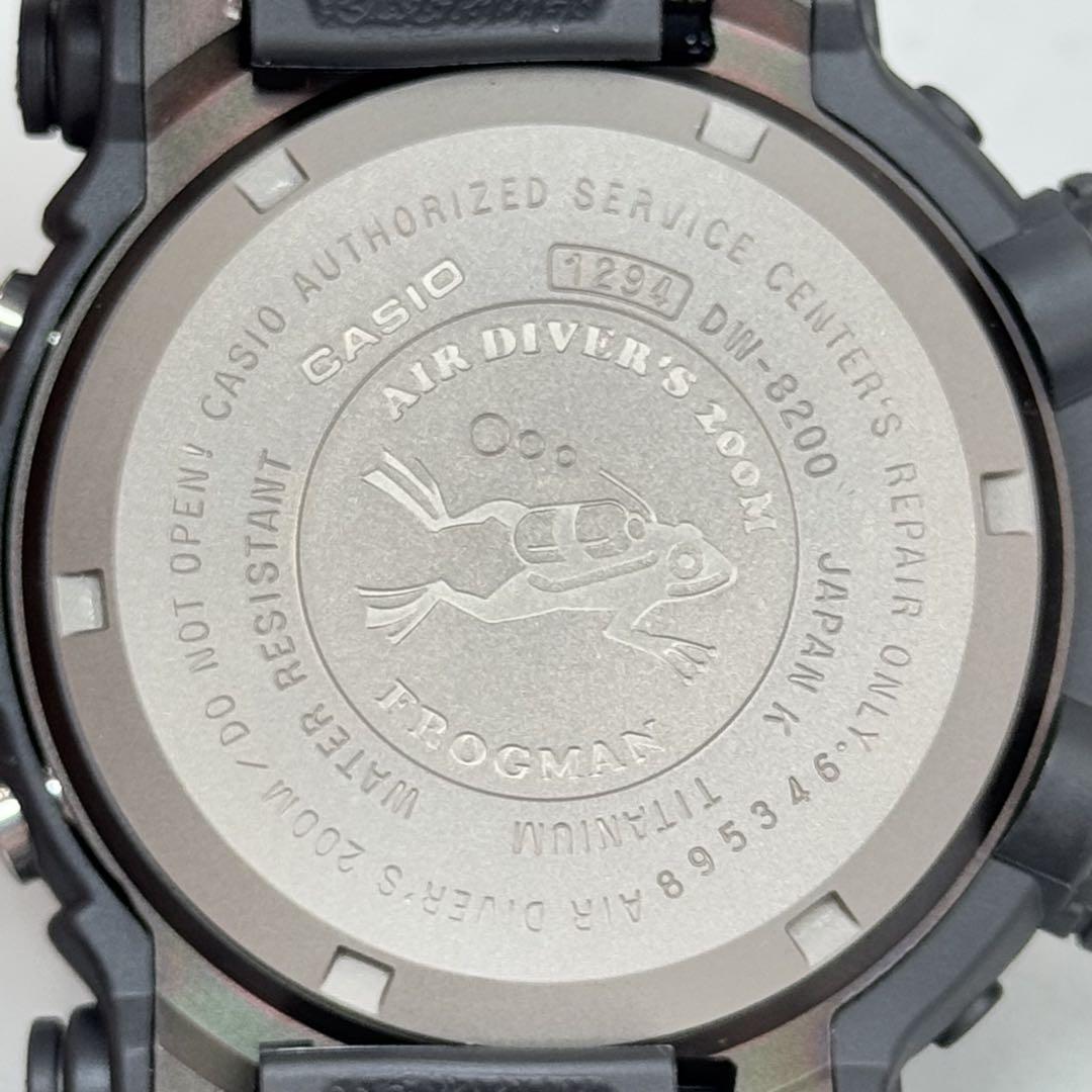 未使用 極美品 箱説タグ付 G-SHOCK DW-8200BM フロッグマン 未使用 極美品 箱説タグ付 G-SHOCK DW-8200BM フロッグマン