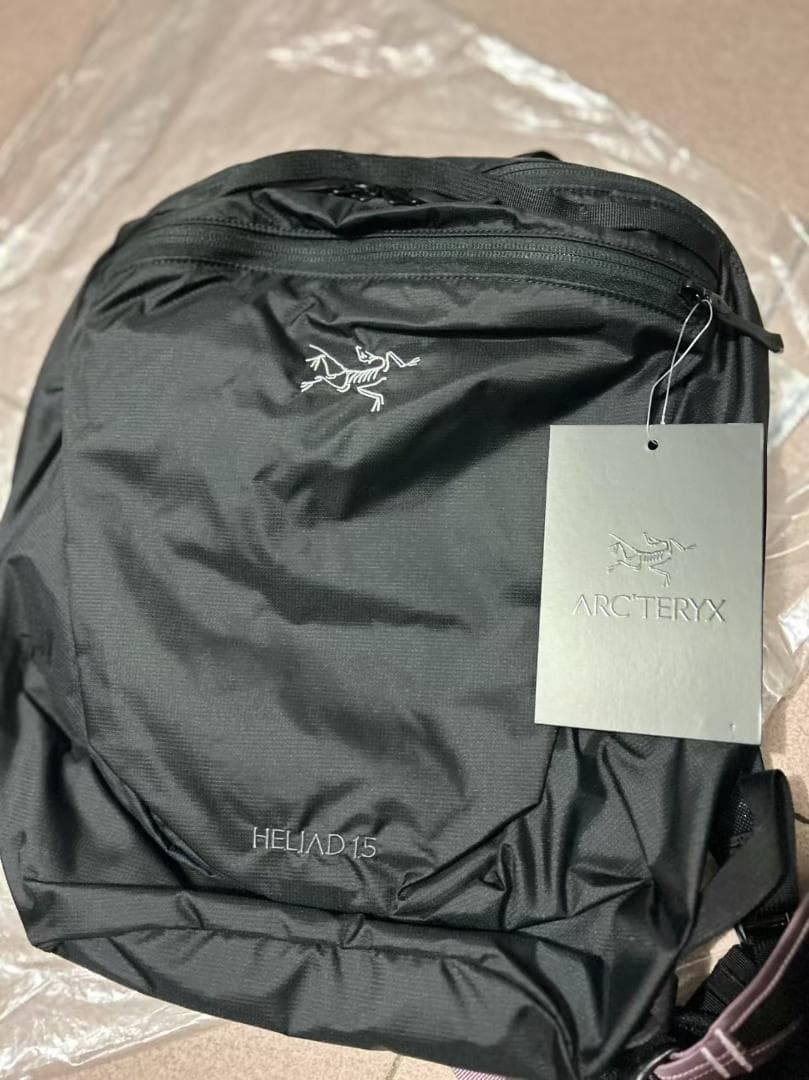 未使用 ARC'TERYX HELIAD 15 バックパック ブラック
