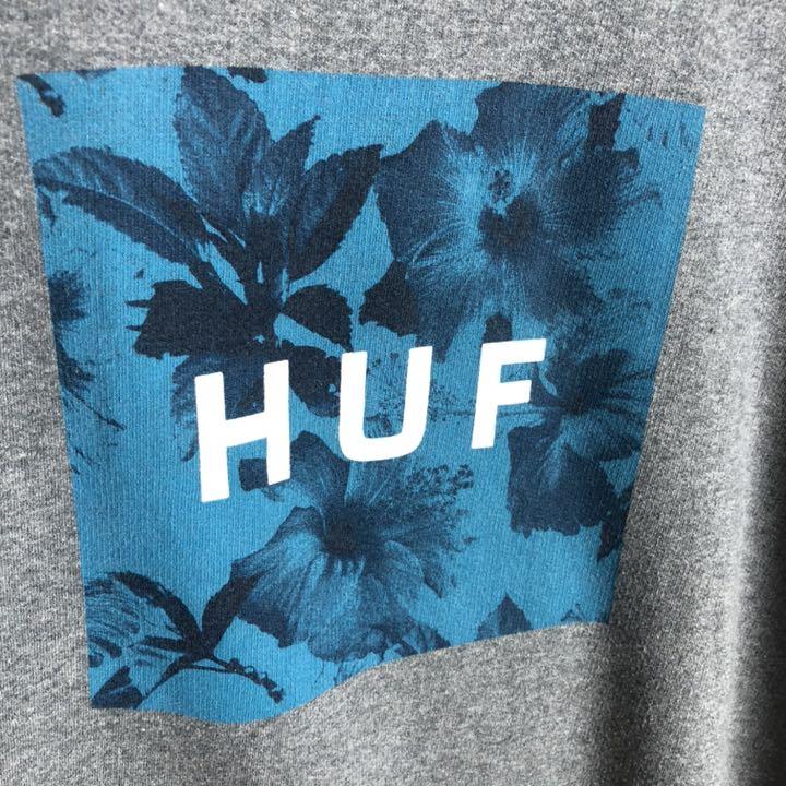 大得価HOT HUF スウェット トレーナー USA製 ビッグロゴ ビッグシルエット b8mWS-m56828975643 国産最新作