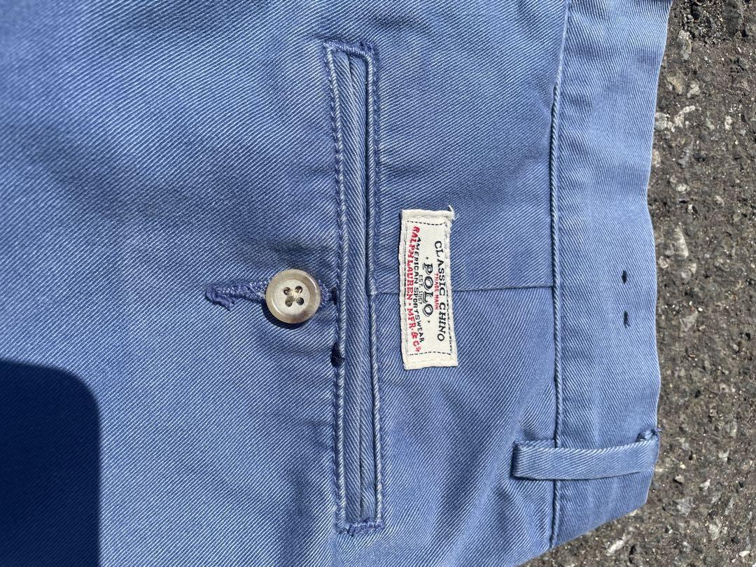 90s POLO ラルフローレン チノパン ポロチノ 33×32