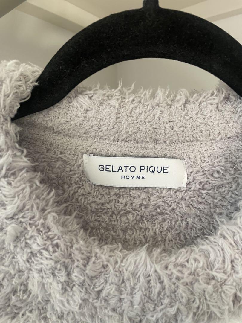 極美品⭐︎GELATO PIQUE HOMME グレー ストライプ ルームウェア