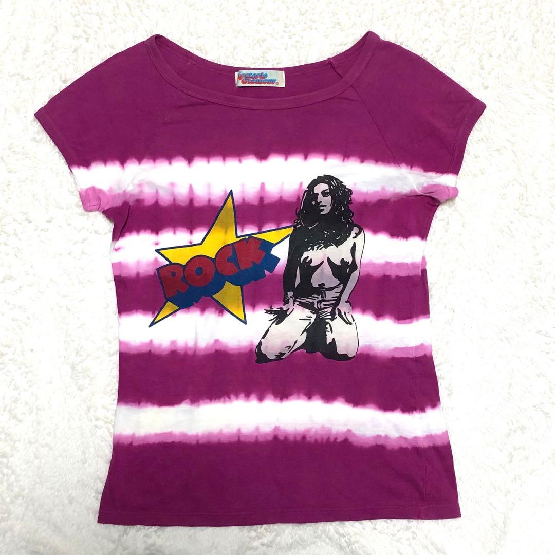 定期入れのヒステリックグラマー Tシャツ Y2K ヴィンテージ Tシャツ