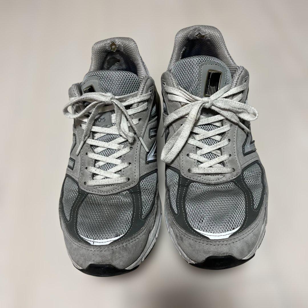 New Balance 990v5 グレー 26.5cm D M990GL5