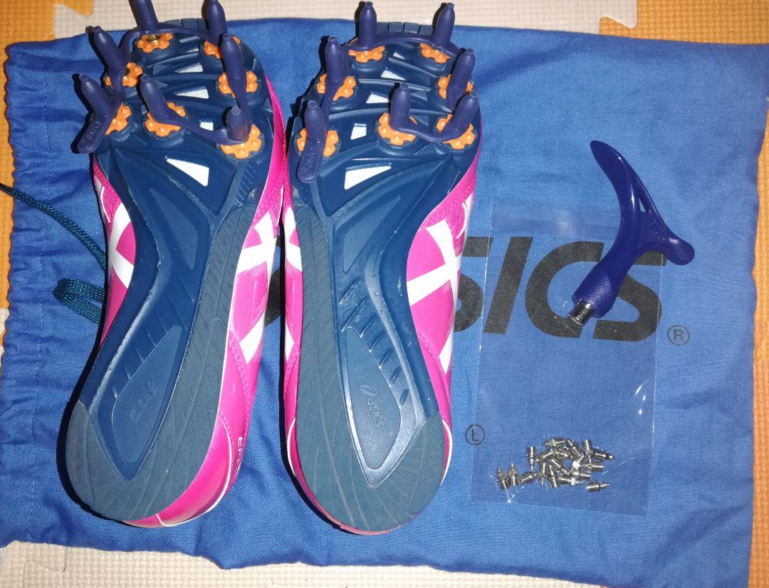 陸上 スパイク asics25cm