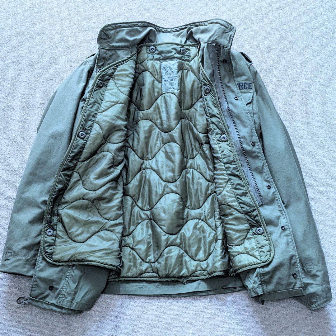 美品 80s M-65 4th M-L ライナー付き 米軍実物 古着