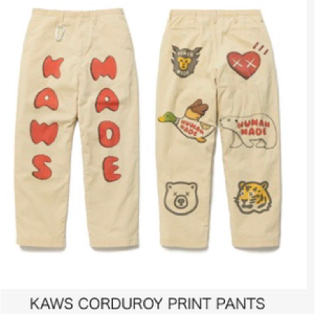 最安値 KAWS CORDUROY PRINT PANTS その他 最安値 KAWS CORDUROY PRINT PANTS その他