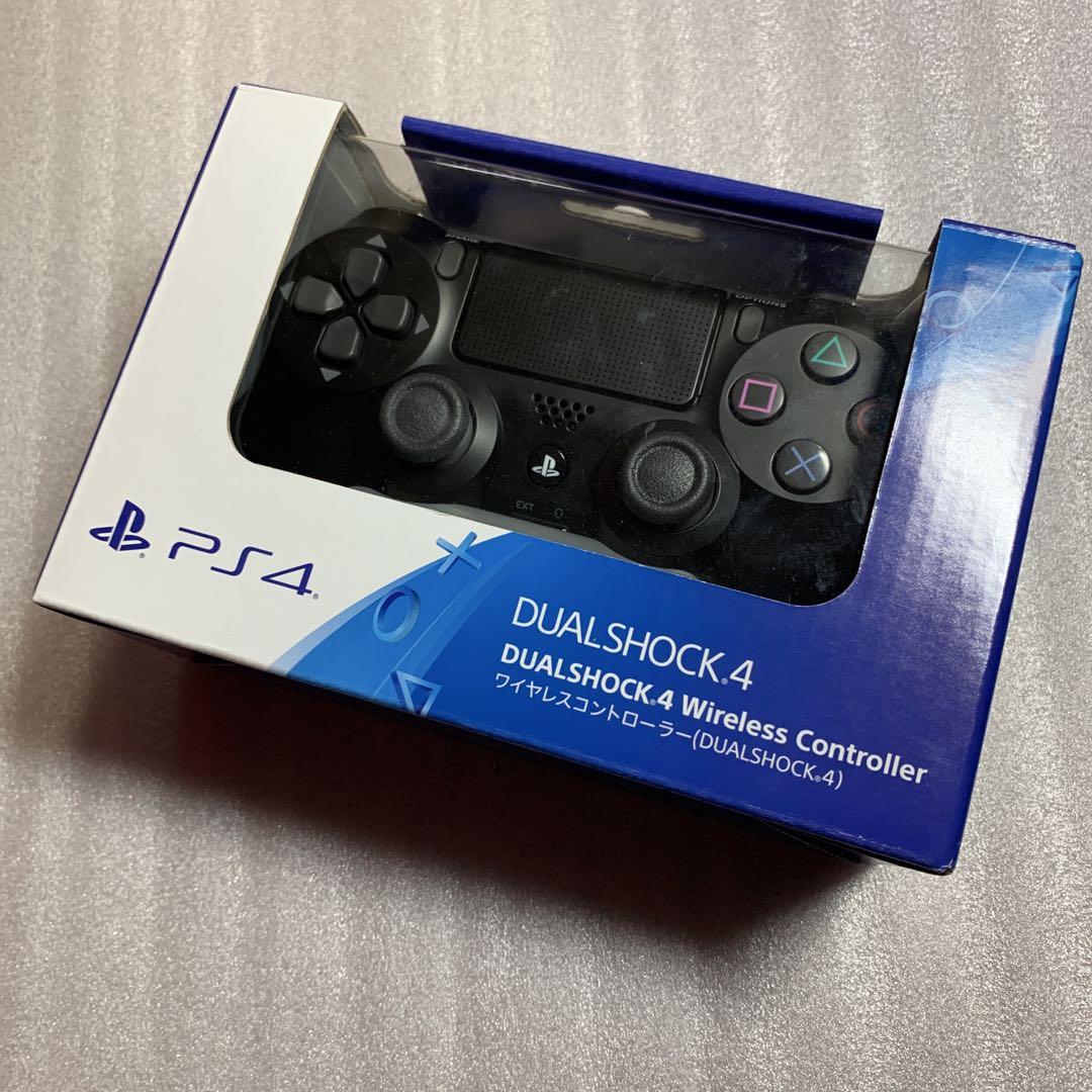 【プレイステーション4 】コントローラー デュアルショック4 純正 未使用に近い