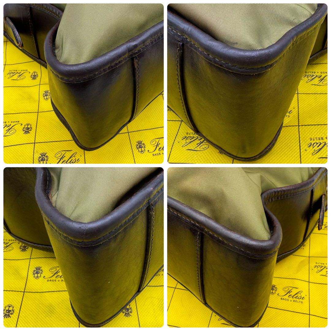 【付属品付き✨】フェリージ ビジネスバッグ 8637/2  レザー チャーム