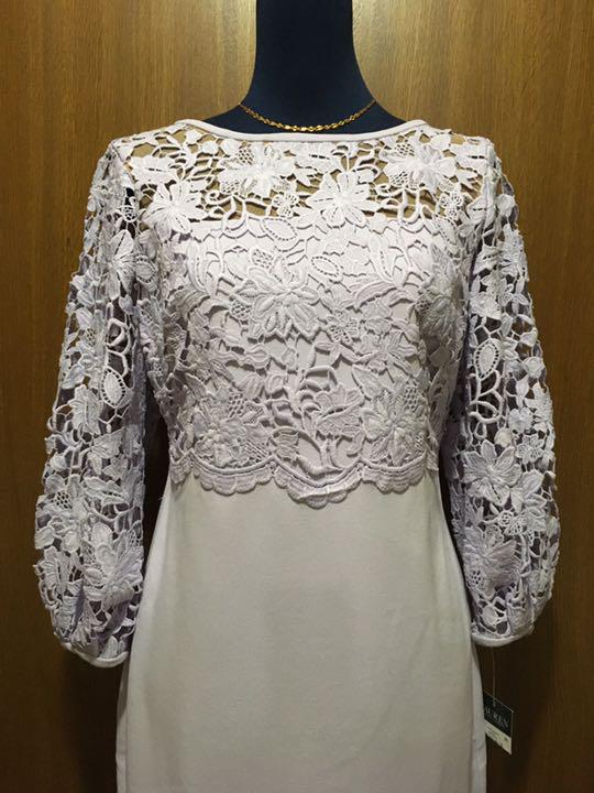 送料無料安い 新品タグ付 LAUREN RALPH LAUREN♡上品 ラベンダー レース H7ZLk-m56846551559 最新品即納