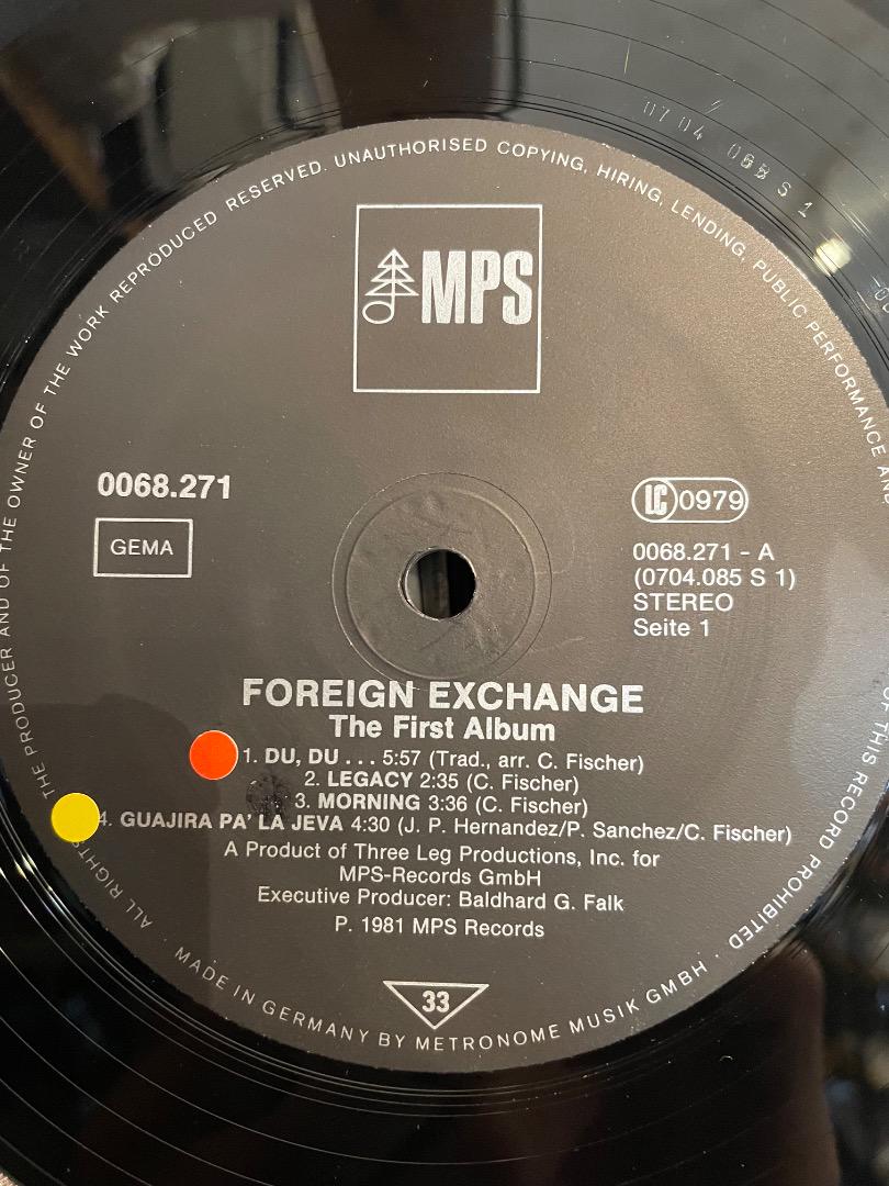 FOREIGN EXCHANGE 【MPS 0068.271/GERMANY】