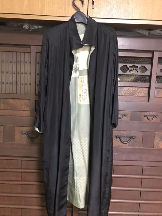 春夏新作モデル 古布 スタンドカラーコート リバーシブル ジャケット・アウター