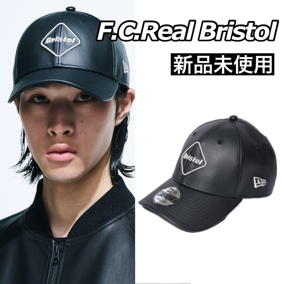 新品 F.C.Real Bristol NEWERA レザー ブリストル CAP
